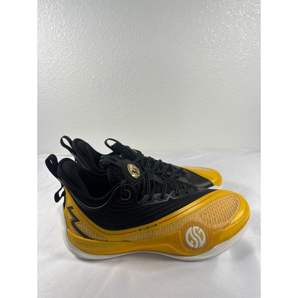 361 Degrees Zen VI Mens Basketball Shoes Yellow Black‎ C2430-4002 Size 10.5 New